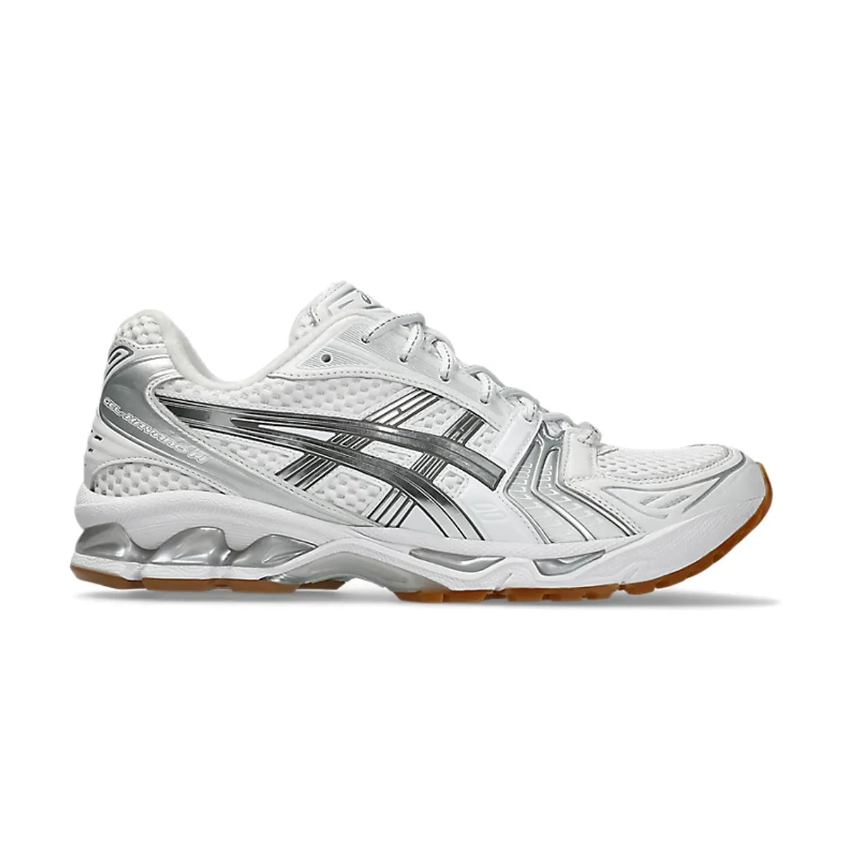   A.P.C. GEL-Kayano 14 'White Pure Silver' Signature flexibility