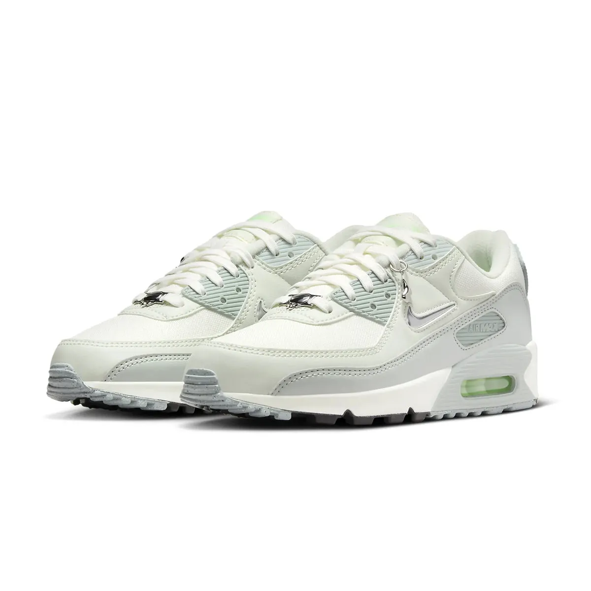 Wmns Air Max 90 SE 'Molten Metal' Chunky Heel