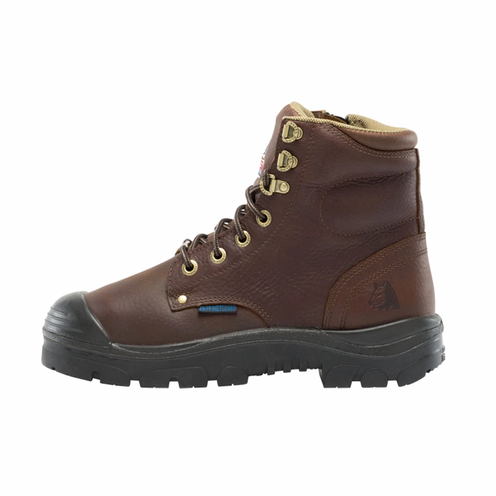 office workers Recycled Components Argyle 6 Inch Puncture Resistant Wide Steel Toe Work Boots