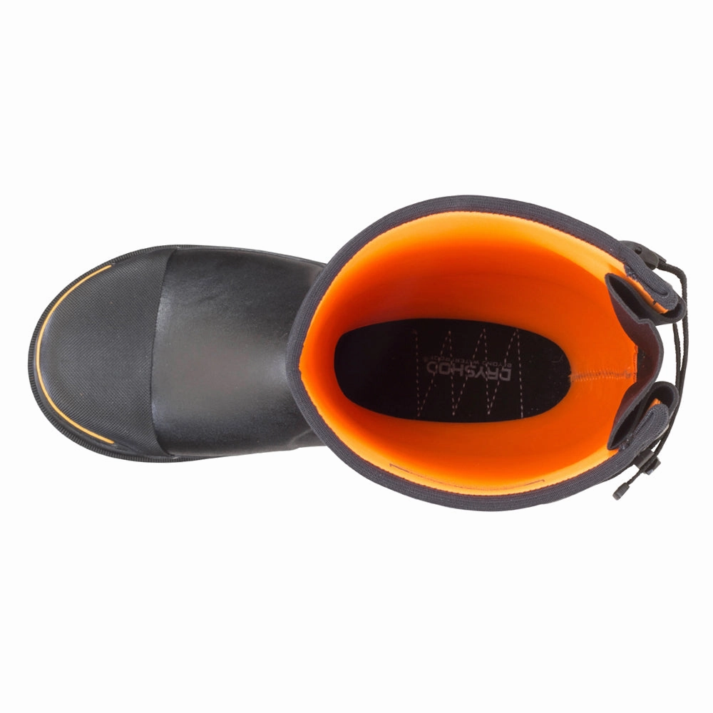 Flexible Guesset 16 Inch Slip Resistant Steel Toe Work Boots