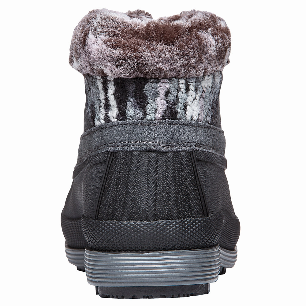 Winter Scene Lumi Ankle Zippered Snow Booties