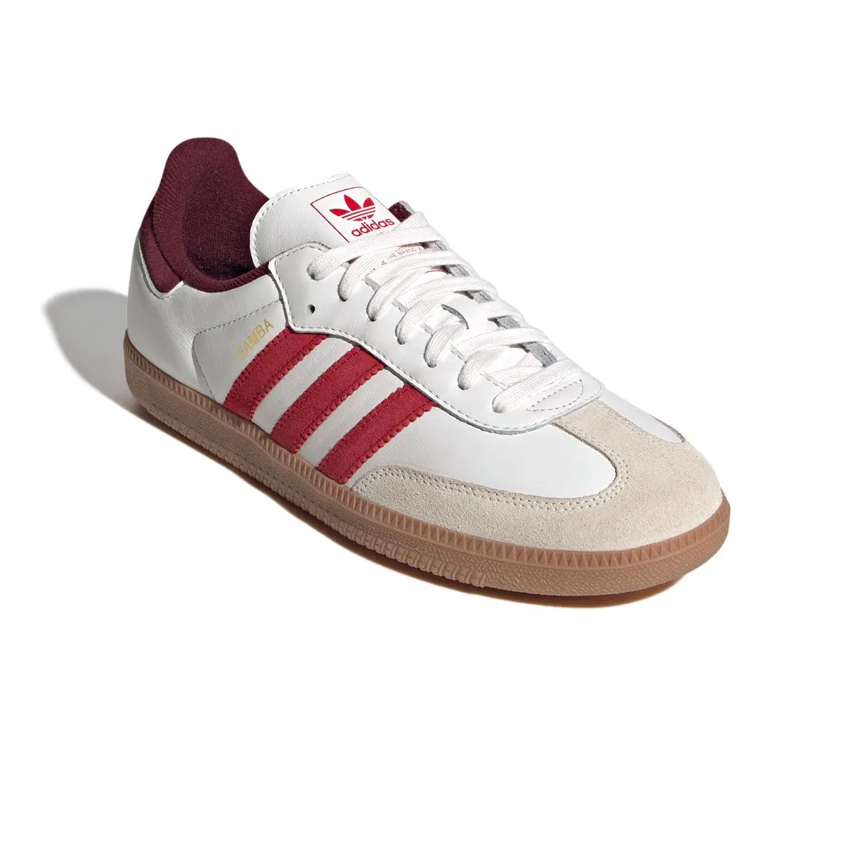 back - zip Trendy Samba OG 'Core White Better Scarlet'
