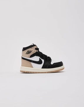 Breathable Synthetic Jordan Air Jordan 1 Retro High OG 'Latte' Toddler