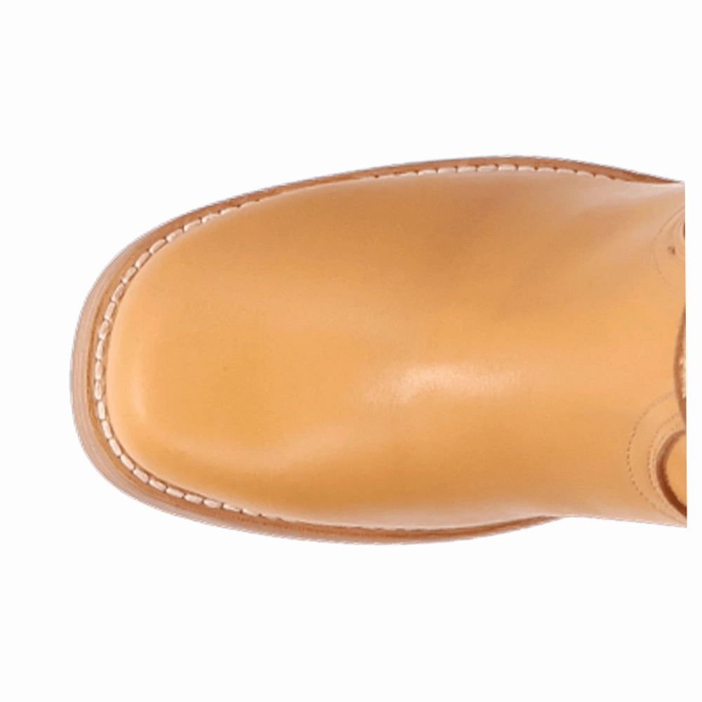 Avalon Embroidered Round Toe Pull On Cowboy Boots Simple Look