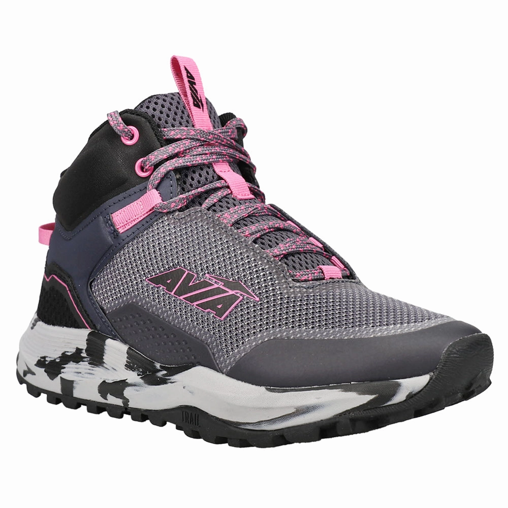 Avi-Grit Round Toe Hiking Boots Grip Support