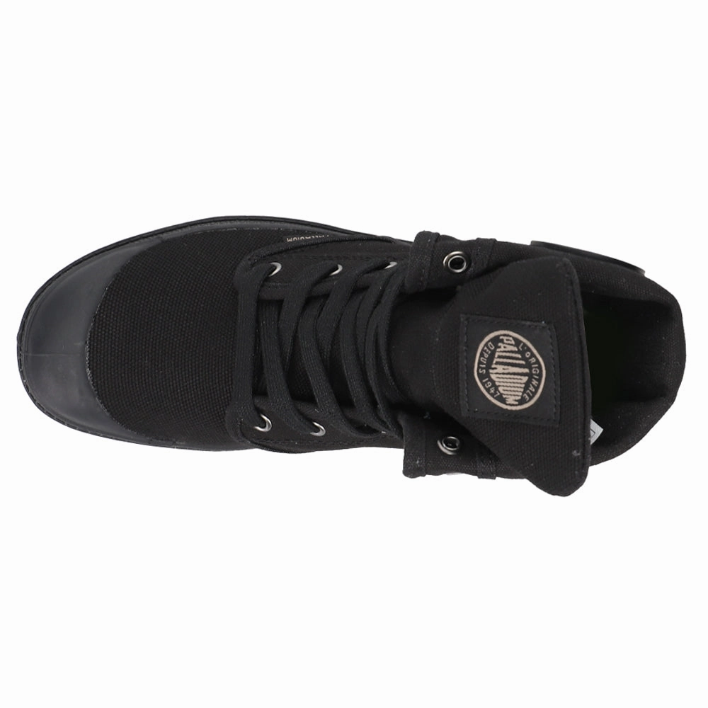 Baggy Round Toe Lace Up Boots Distressed finish