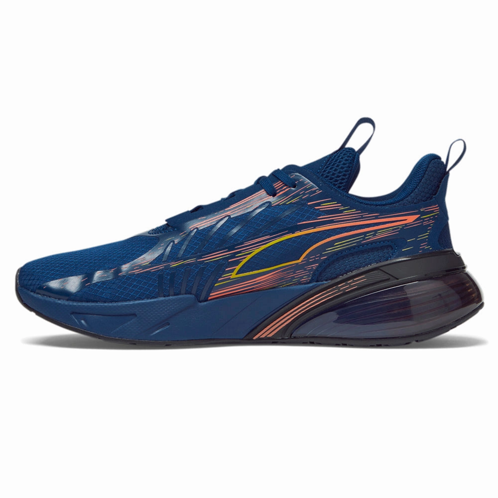Elevated arch X Cell Action Linear Running Shoes
