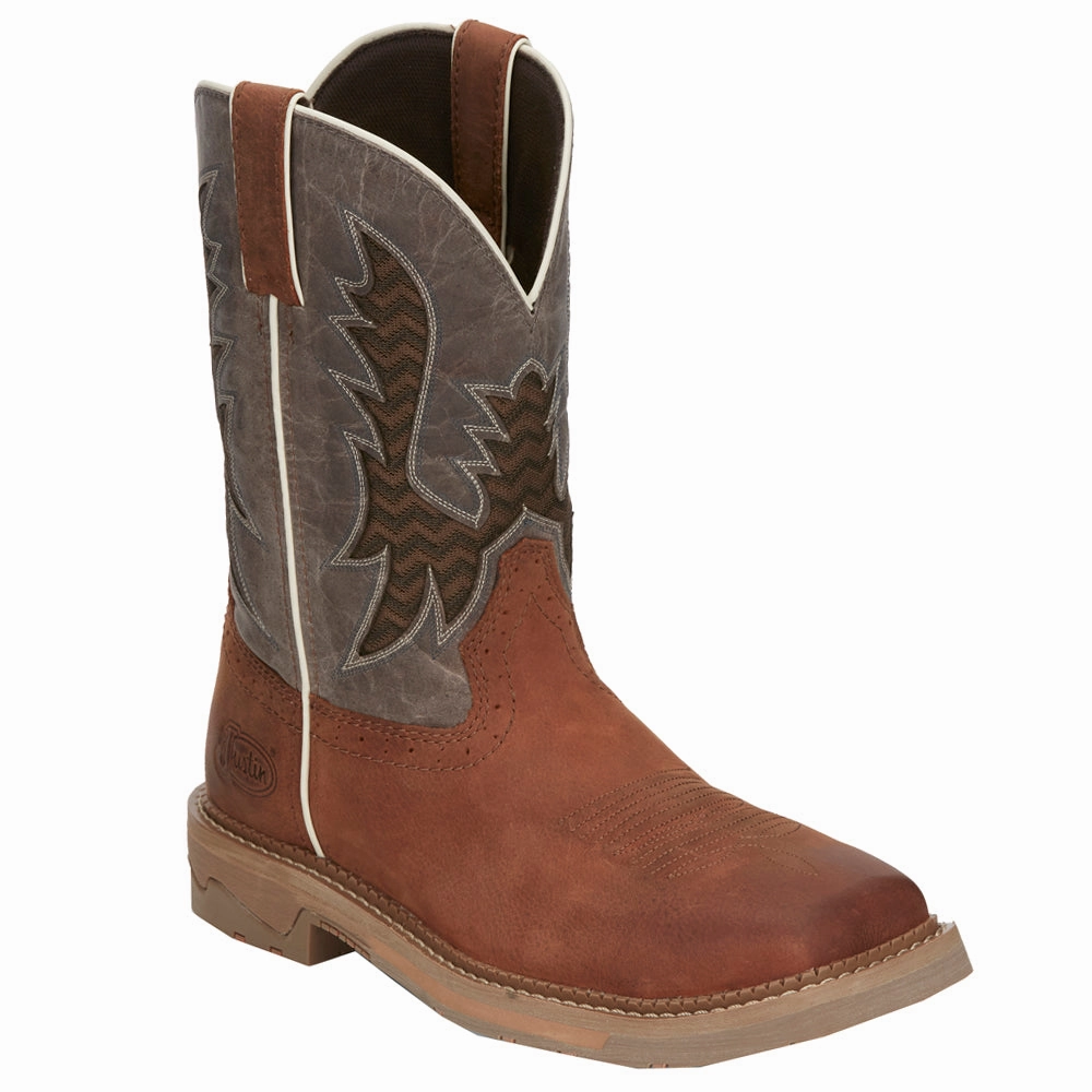 Traction Enhancing Treads Bolt 11 Inch Work Boots