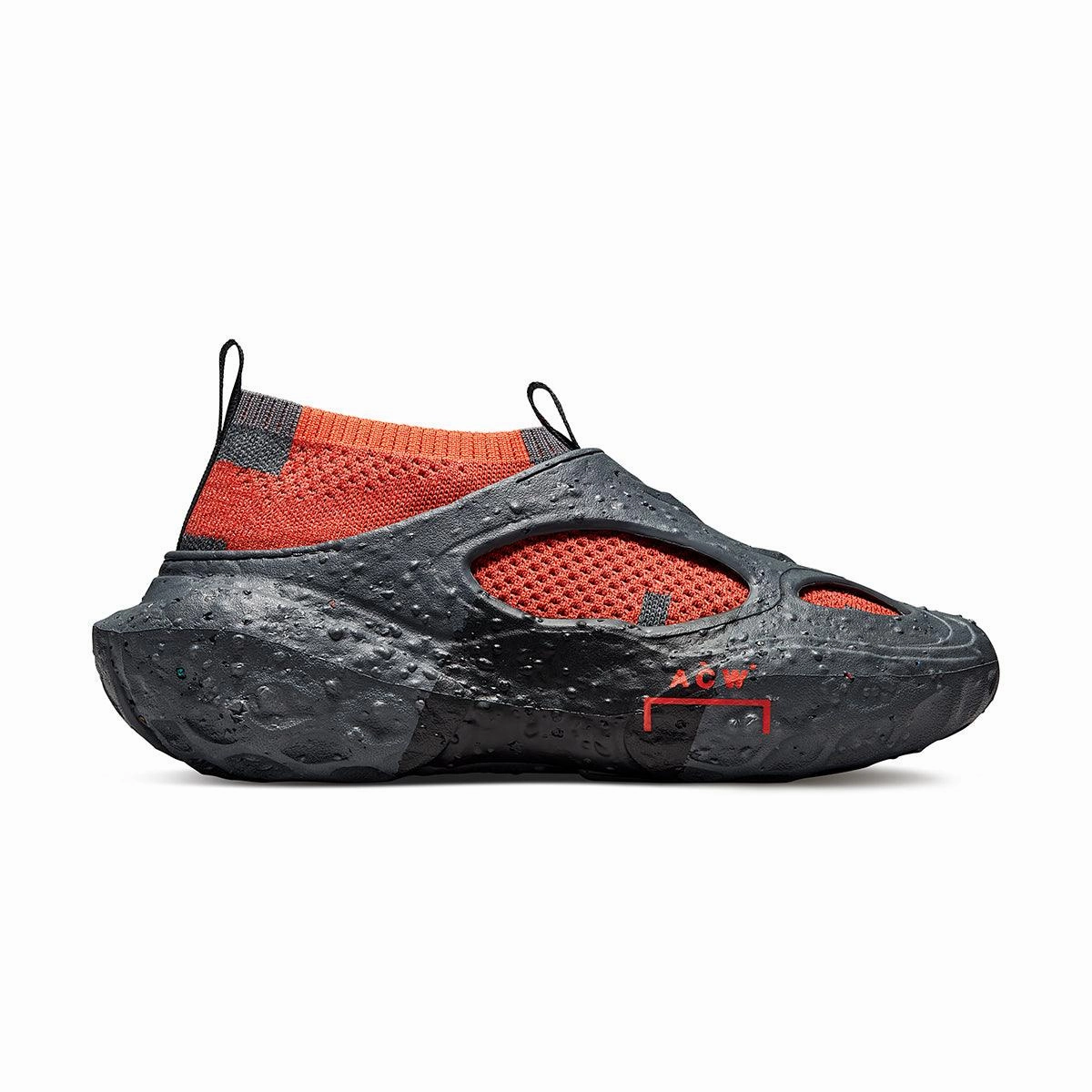 Urban Luxury Non Slip Lace Lock   A-COLD-WALL* Sponge Crater CX 'Dark Grey Tangerine Tango'