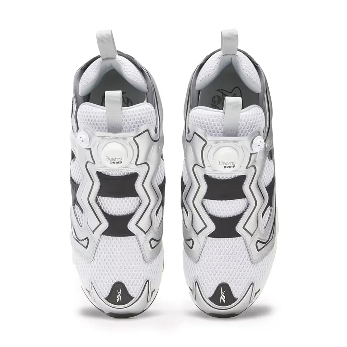   BEAMS Instapump Fury 94 'Silver' Wide Toe Box Design