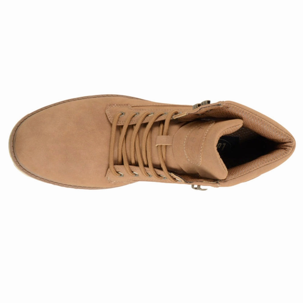 Breathable Ventilation Bedrock Hi Round Toe Lace Up Boots