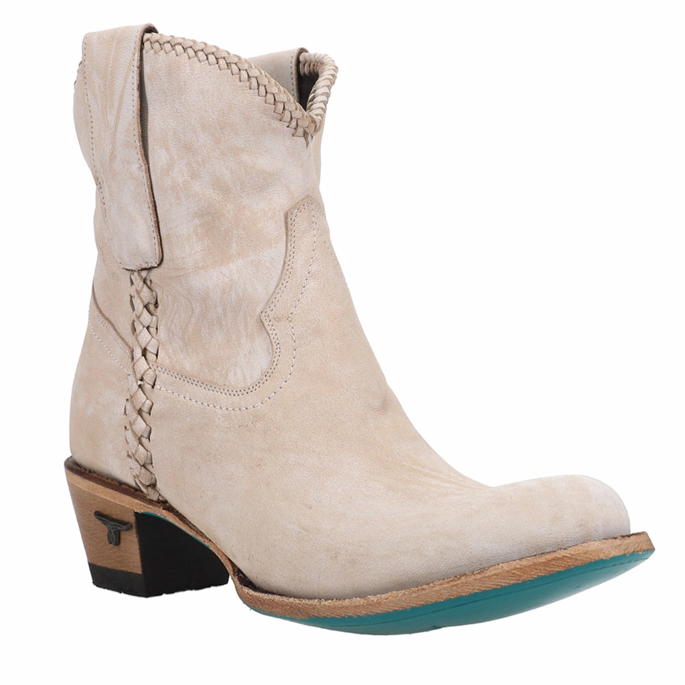 Slip Resistant Tread Feather Light Nature Lover Plain Jane Braided Round Toe Cowboy Bootie