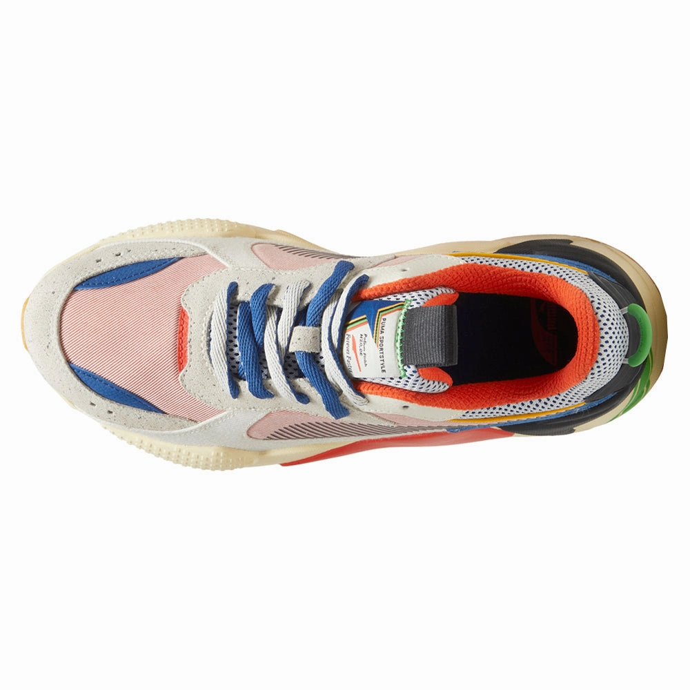 Rs-X Podium Lace Up Sneakers Multi directional traction Party - ready