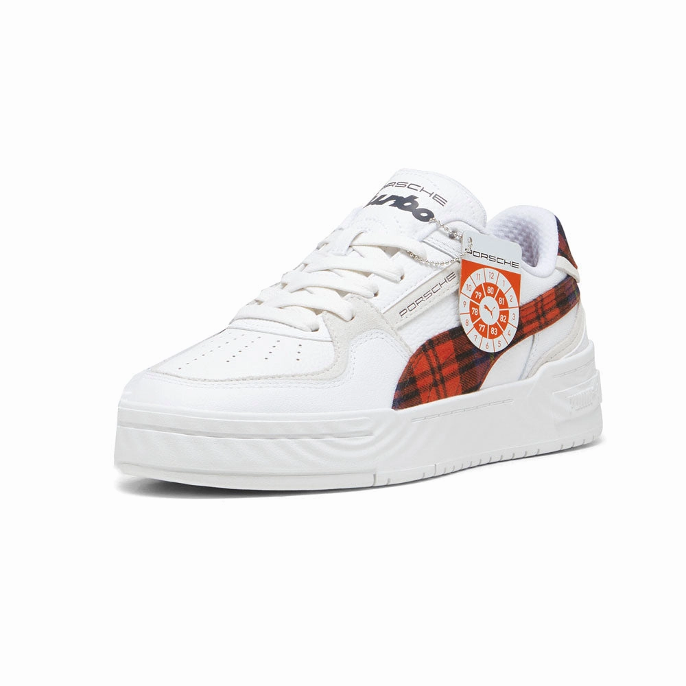 Porsche Legacy x CA Pro Tartan Lace Up Sneakers Energy Returning Heel