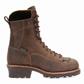 Birch 8 Inch LTT Waterproof Composite Toe Logger Work Boots fascinating main