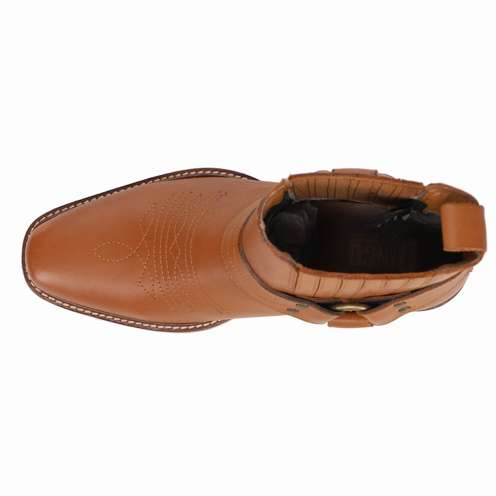 bodybuilders Ergonomic Contouring Black Bart Square Toe Pull On Boots