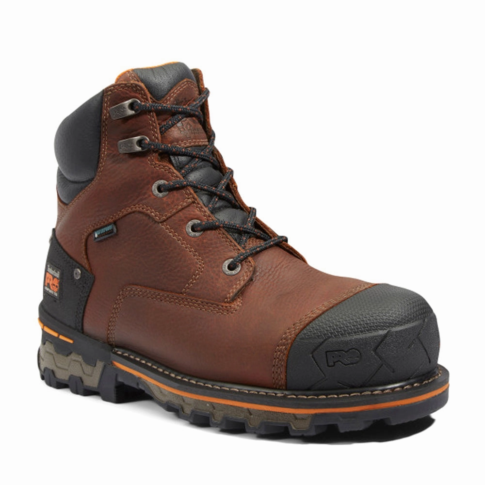 sophisticated adults' choices Boondock 6 inch Waterproof Composite Toe Work Boots