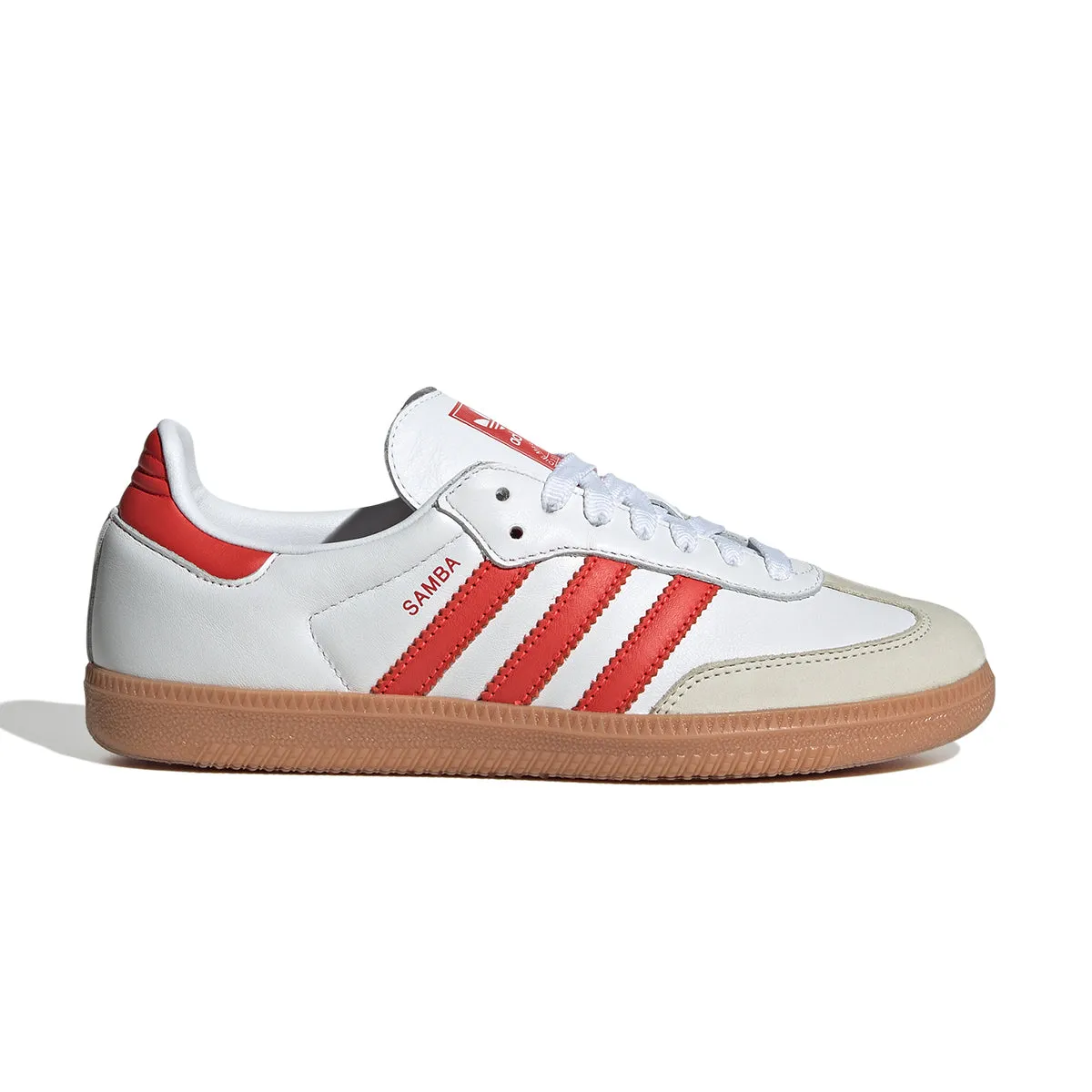 Wmns Samba OG 'Cloud White Solar Red' Iconic look