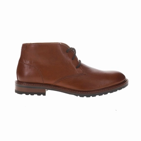 Hydrophobic Material suitable for daily commuting Boswell Round Toe Chukka Boots