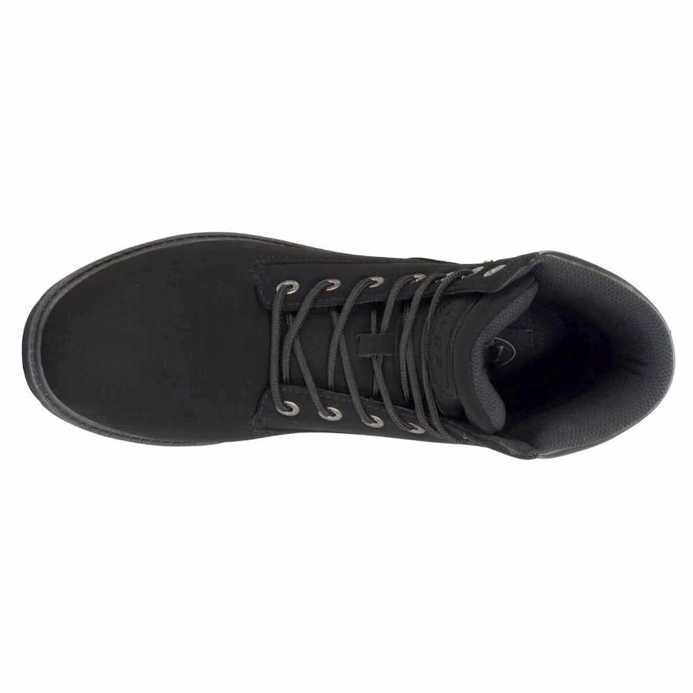 Brace Hi Fleece Round Toe Lace Up Boots Seamless Upper Construction Bright