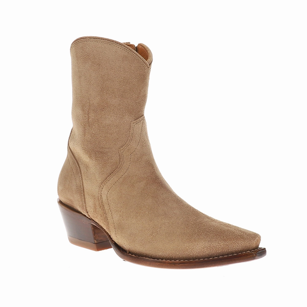 Washable Slip Resistant All Day Wear The Dakota Snip Toe Zippered Cowboy Booties