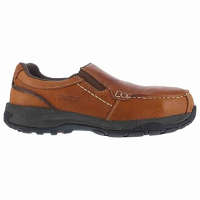 Breathable wear Brown Extreme Light Slip Resistant Composite Toe Work Shoes