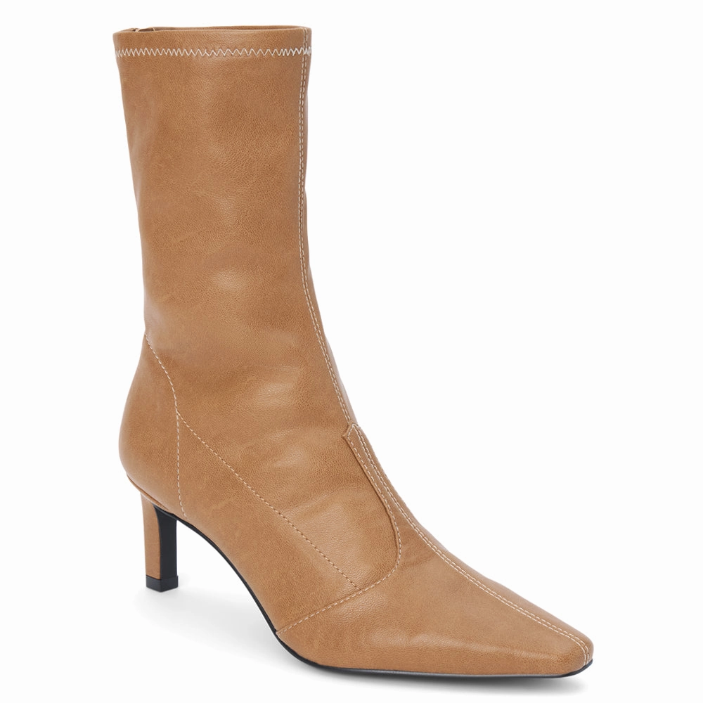 Clara Snip Toe Zippered Boots Anti blister