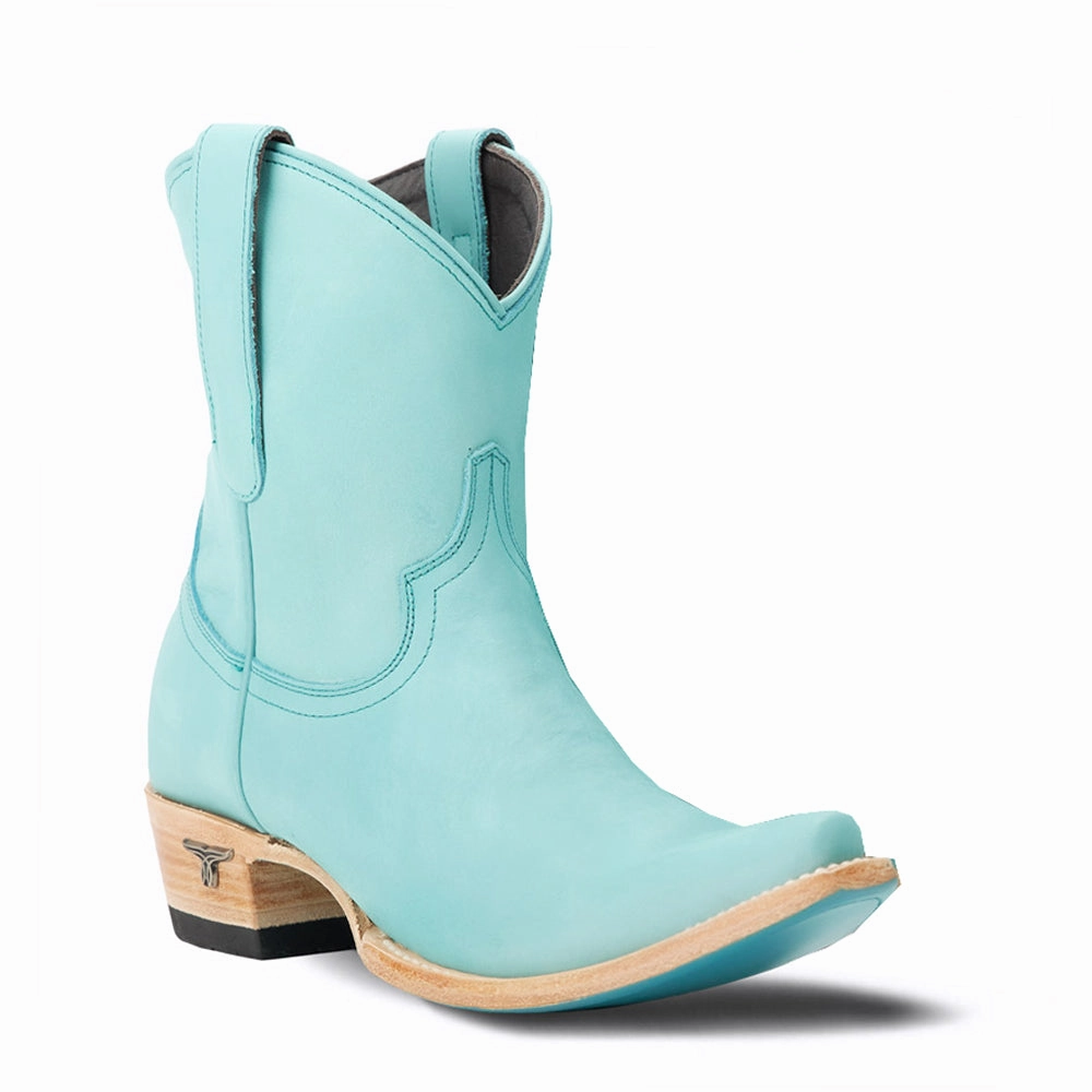 Double Stitched Seams Emma Jane Snip Toe Cowboy Bootie