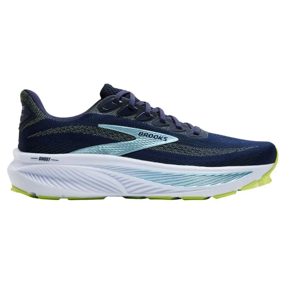 BROOKS Ghost 17 Wide(2E) ???????????????????? Biomechanical Contouring Heat Dissipation Tech