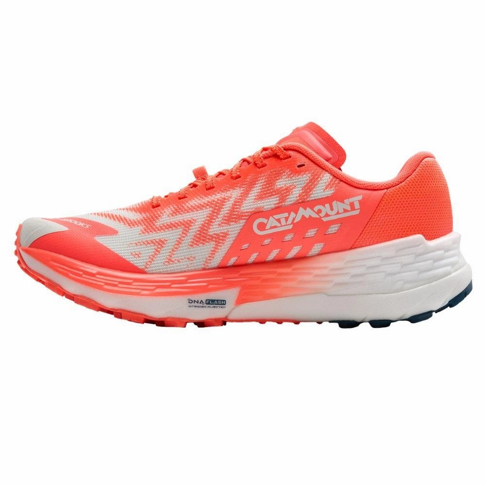 running in an underpass area shoes Shock Absorption Cushion BROOKS Catamount 4 Medium(1B) ??????????????????????