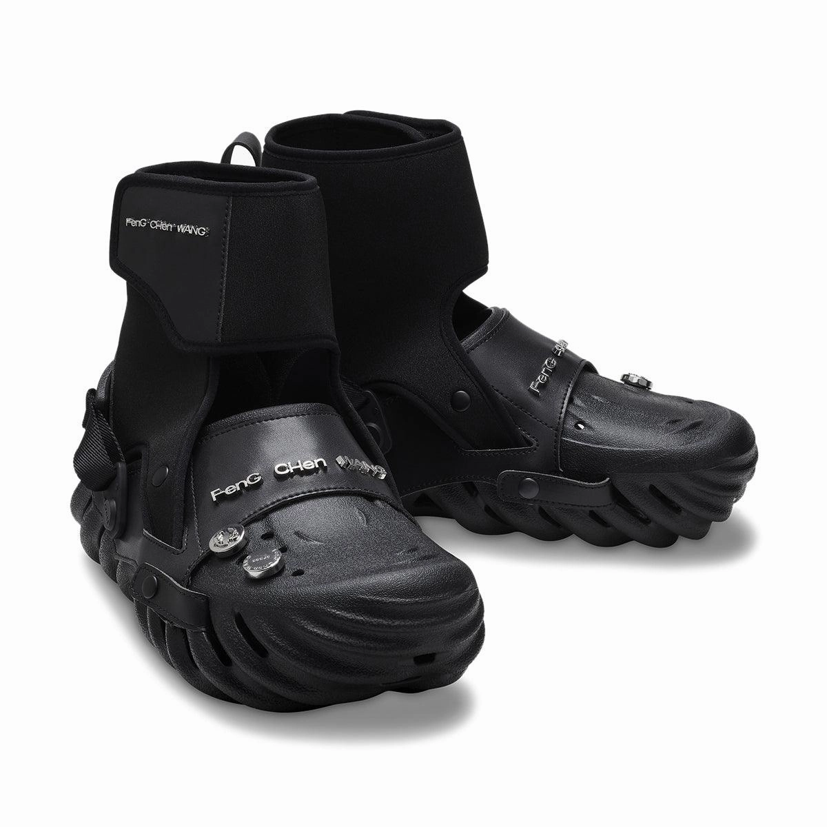 long - lasting   Crocs 2-In-1 Echo Clog 'Black'