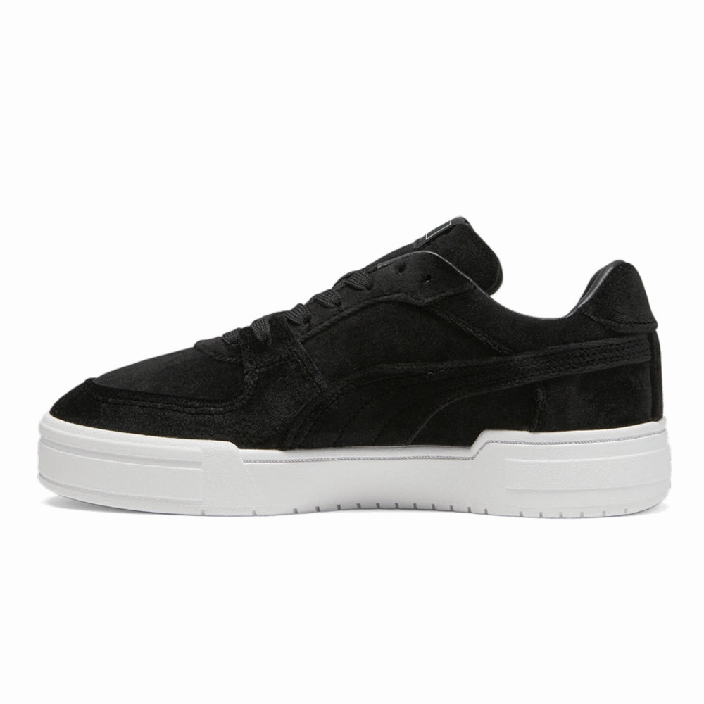 Ca Pro Velour Lace Up Sneakers Black Senior