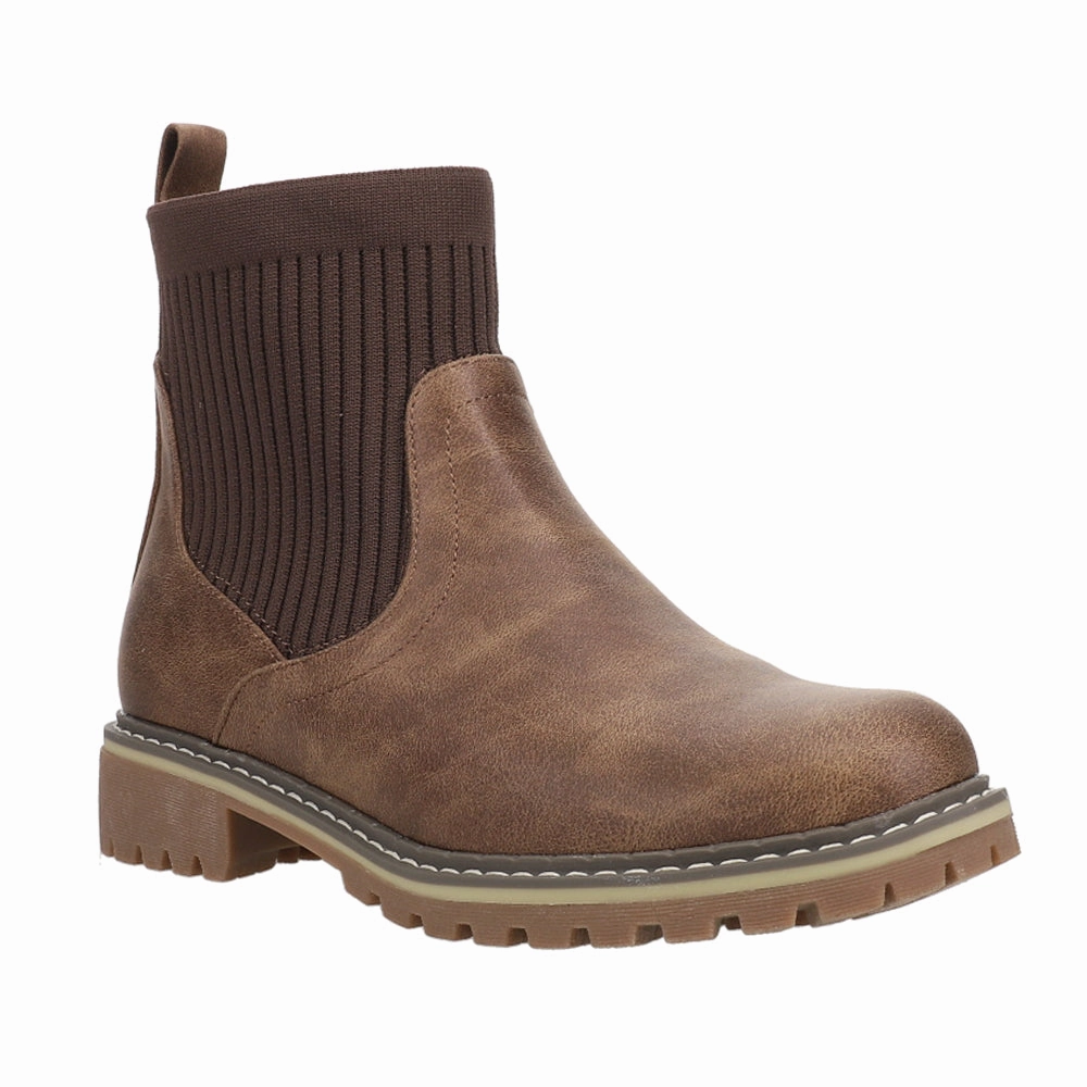 Thermal Core Mountain Hike Memory Foam Insert Cabin Fever Round Toe Chelsea Pull On Boots