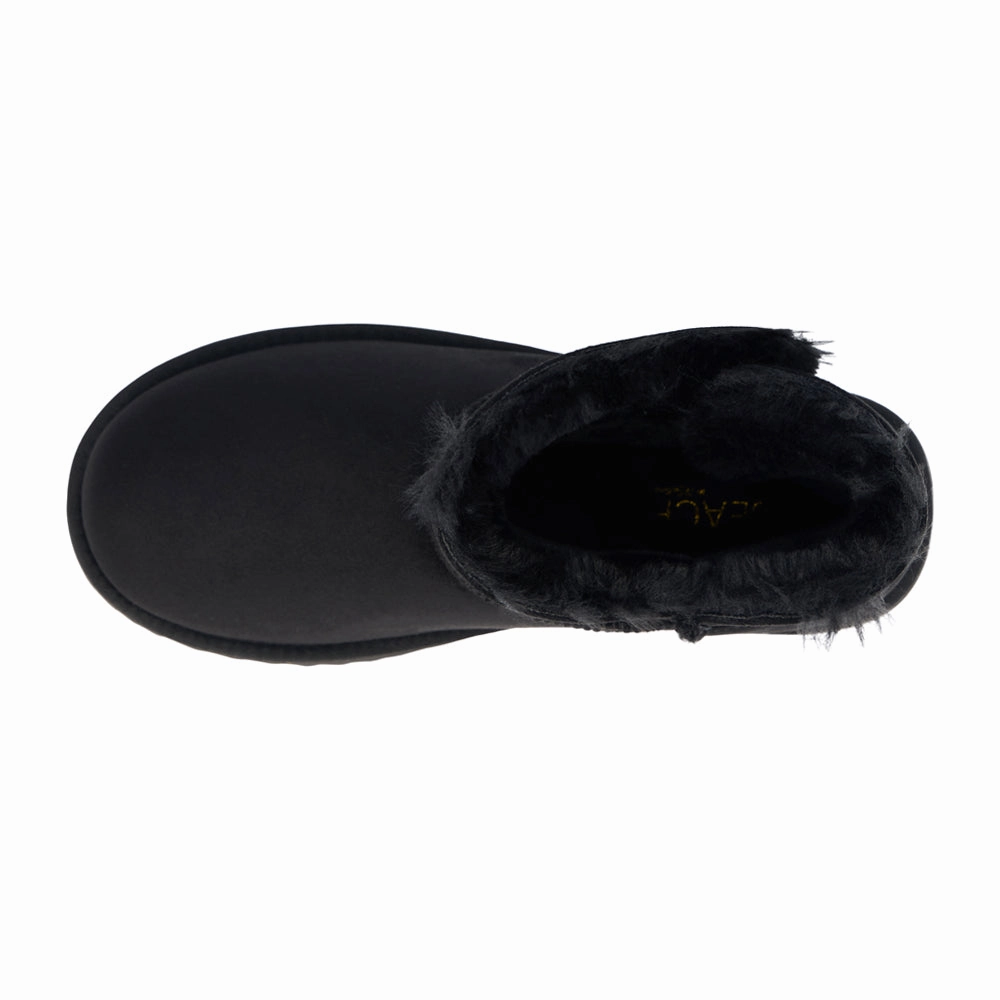 Yukon Round Toe Pull On Platform Booties Cold Trek