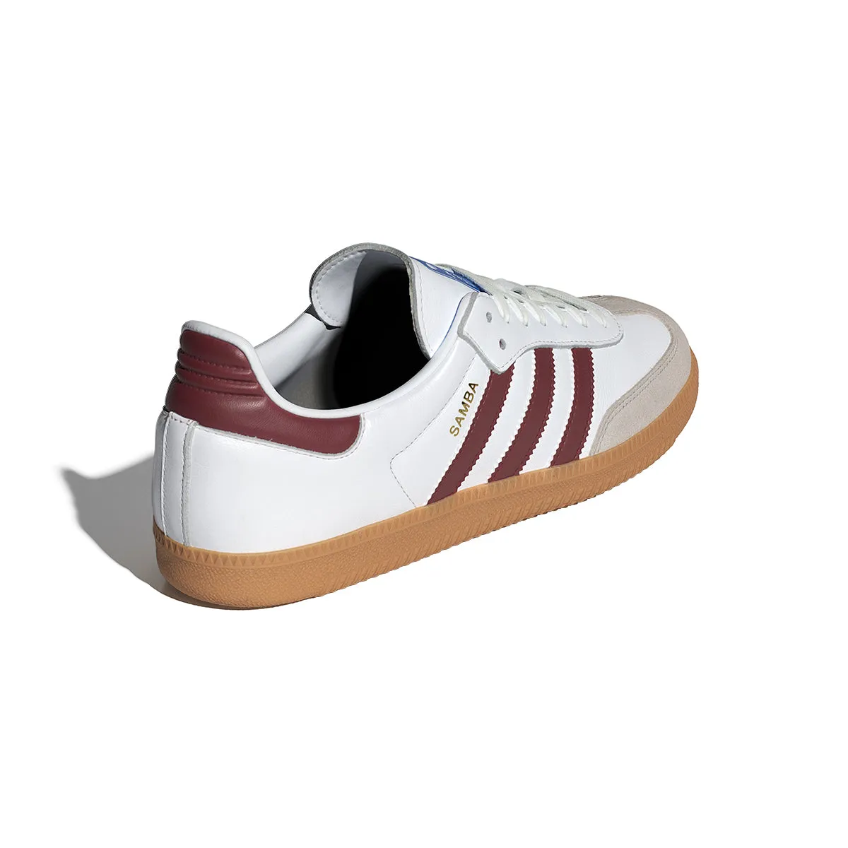 Samba OG 'White Collegiate Burgundy' Padded Design Torque Control Framework