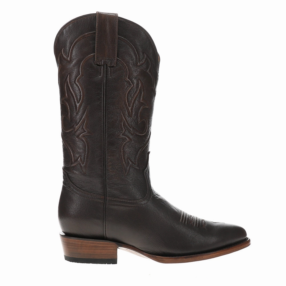 Tourist Compression Molded EVA Carlisle Embroidered Round Toe Pull On Cowboy Boots