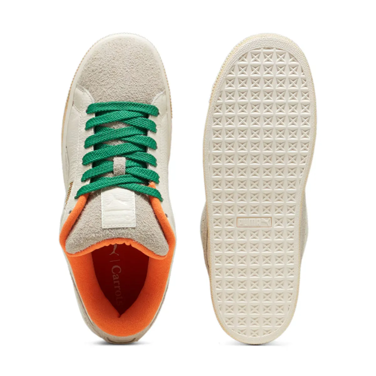   Carrots Suede XL 'Warm White Rickie Orange' sole Impact Diffusion