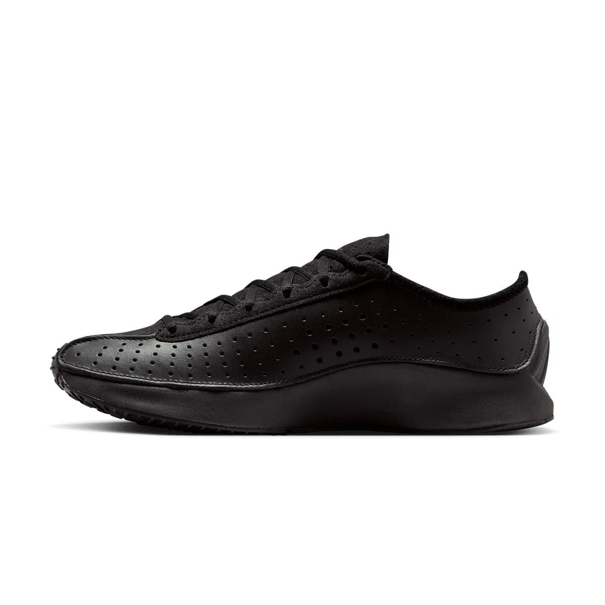 sueded fabric Dynamic Lacing Mechanism Wmns Air Superfly 'Triple Black'