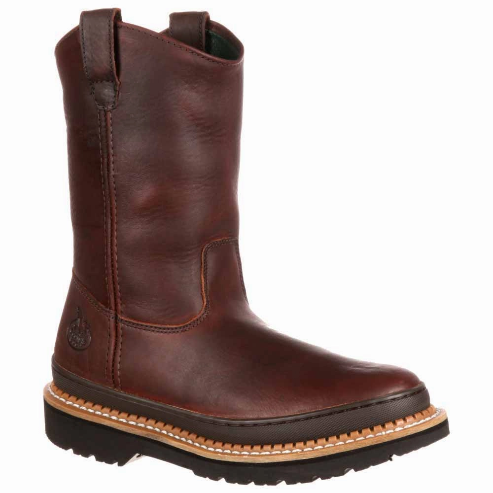 Georgia Giant 11 Inch Oil Resistant Soft Toe Work Boots Sophisticated piece Retro