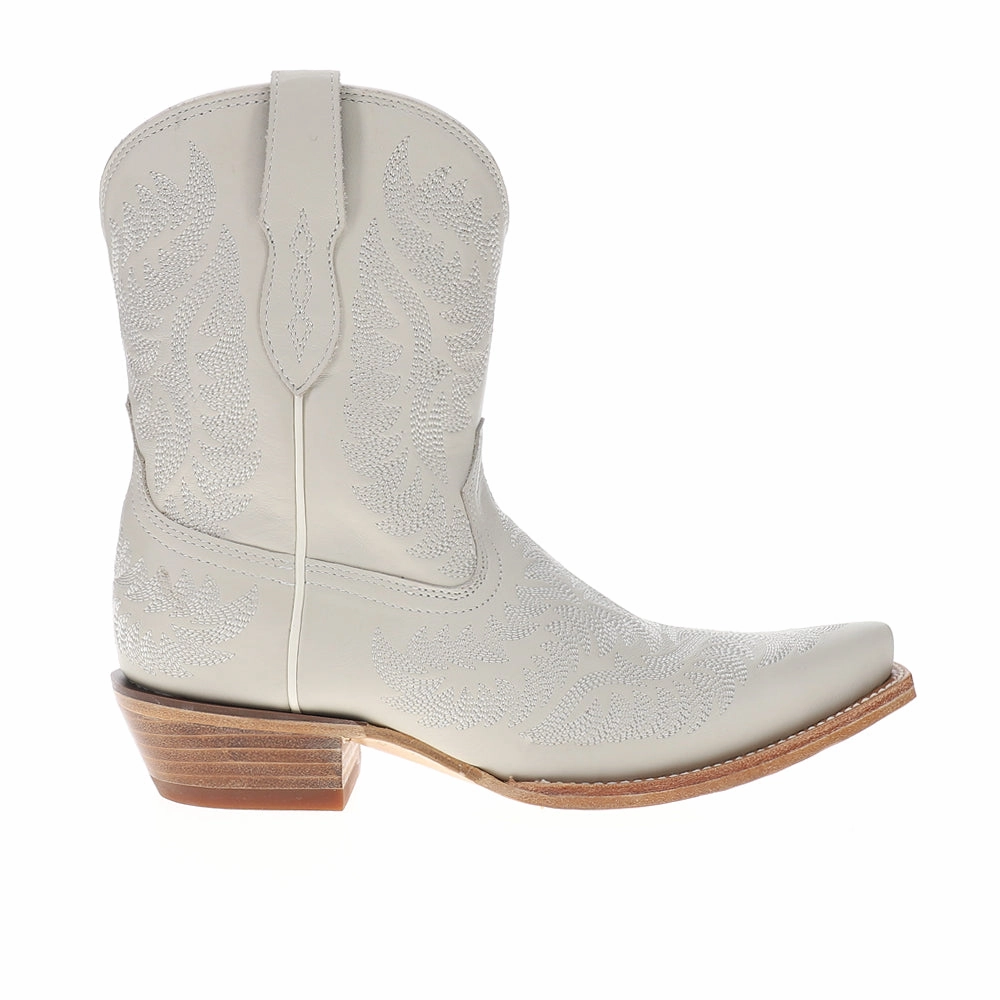Seamless Comfort Urban Commute Cate Embroidered Snip Toe Zippered Cowboy Booties