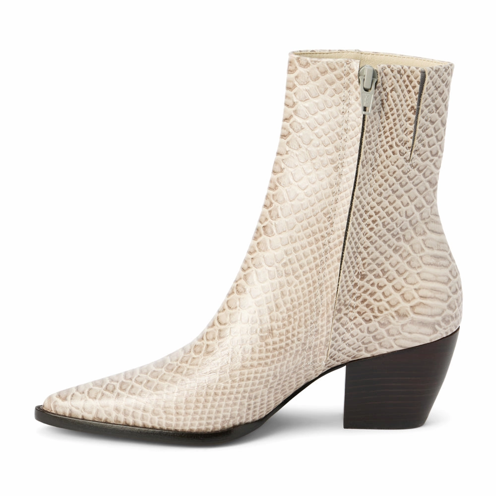 Insulated Cold Weather Commuter Reliable Fit Caty Croc Pointed Toe Zippered Booties