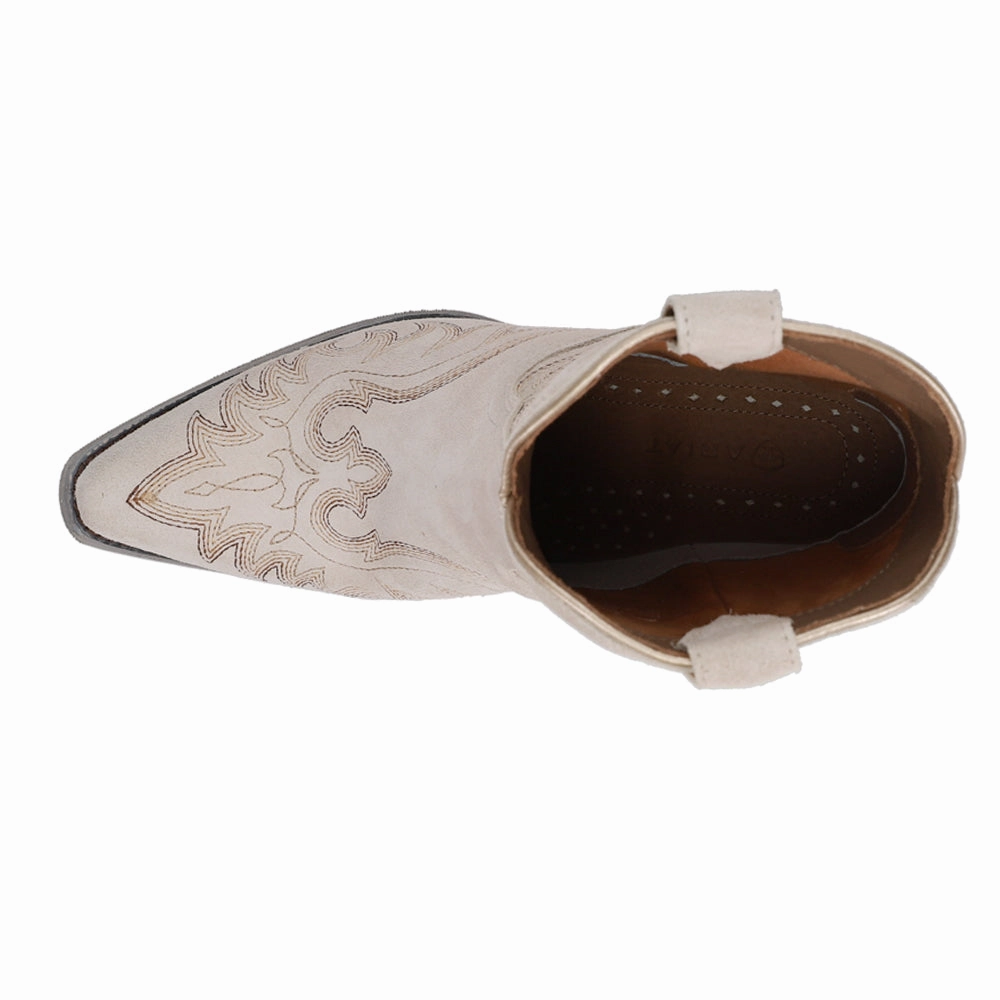 Classic Color Seamless Comfort Windy Weather Chandler Embroidered Pointed Toe Pull On Cowboy Booties