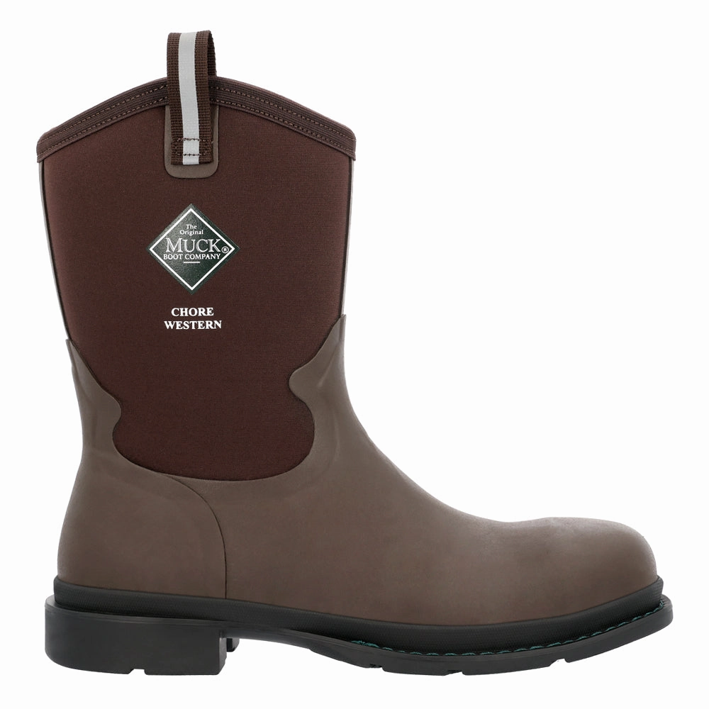 Chore 12 Inch Waterproof Alloy Toe Work Boots breathable insole