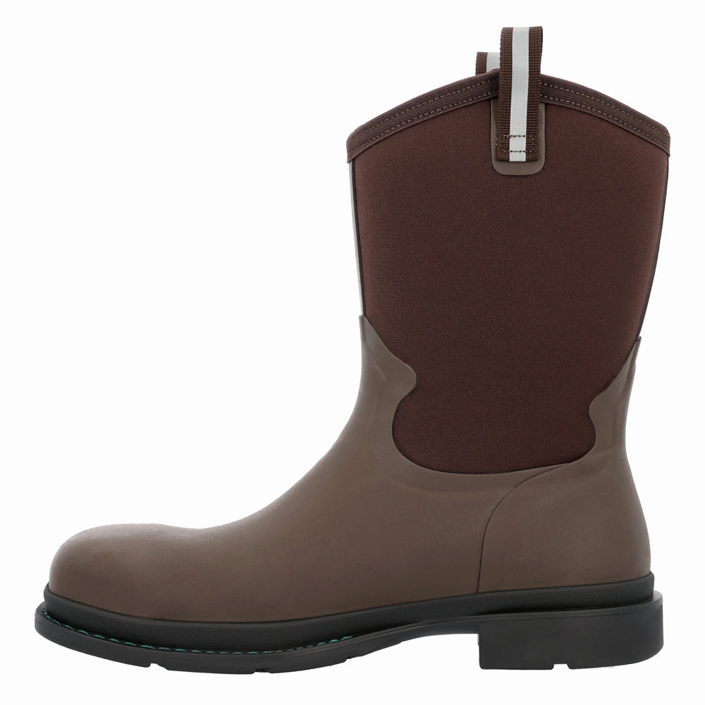 Chore 12 Inch Waterproof Alloy Toe Work Boots Universal Fit Design