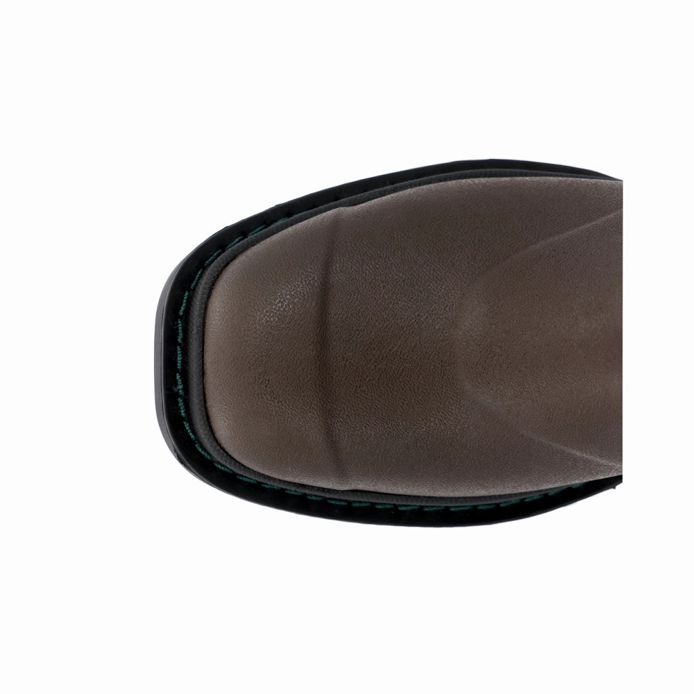 Chore Western Round Toe Pull On Boots (Toddler) Seamless Comfort Rough Terrain Smart Style