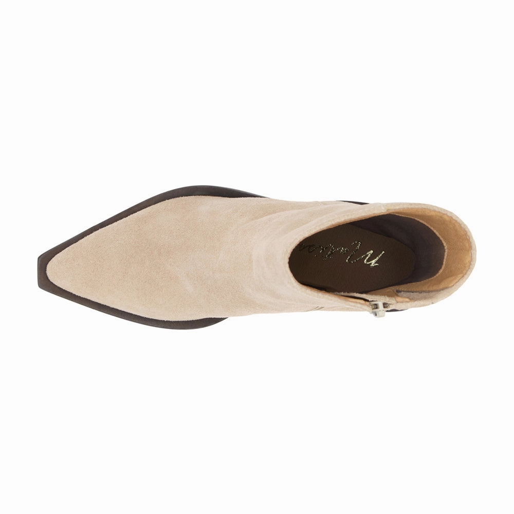 Cleo Pointed Toe Zippered Booties Long Travel