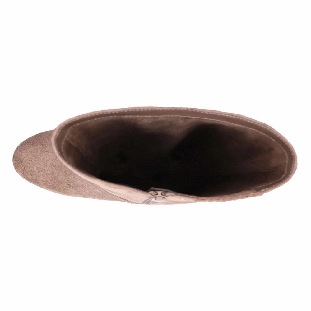 Thermoregulating Insole Simple Look Rima Round Toe Zippered Boots