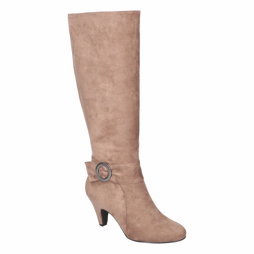 Rima Round Toe Zippered Boots Seamless Feel