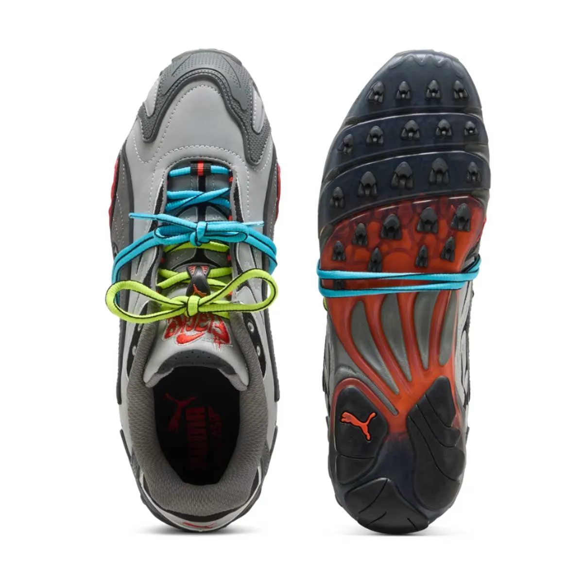 cushioning system   A$AP ROCKY Inhale 'Team Silver Medium Grey'