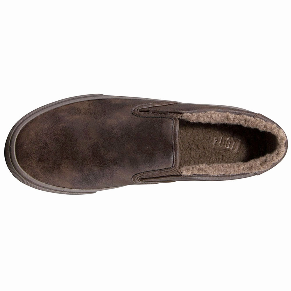 Indoor Comfort Clipper LX Fleece Slip On Sneakers